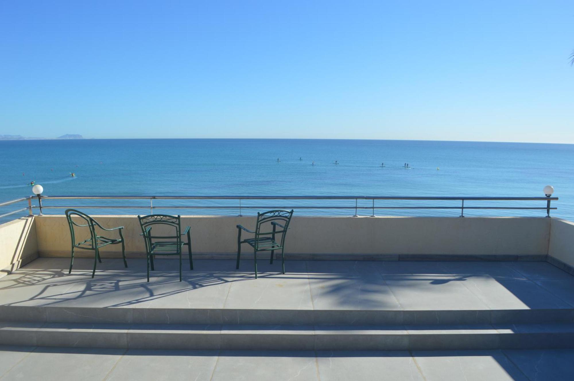 Excepcional Apartamento Amanecer Al Borde De Playa Y Mar, En Chalet Roquetes Аліканте Екстер'єр фото