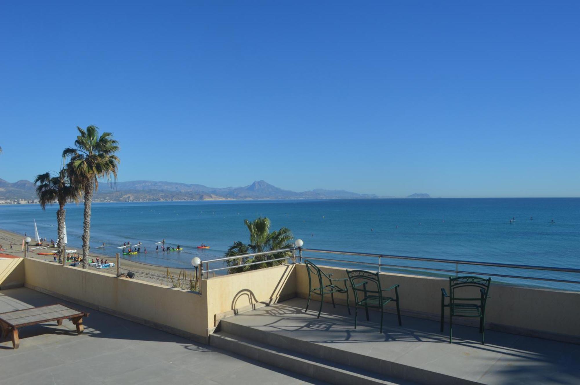 Excepcional Apartamento Amanecer Al Borde De Playa Y Mar, En Chalet Roquetes Аліканте Екстер'єр фото