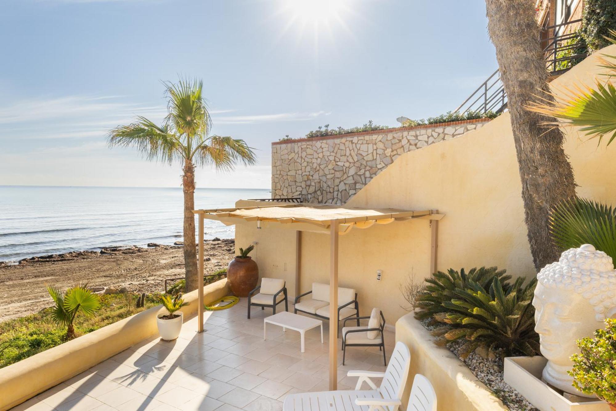 Excepcional Apartamento Amanecer Al Borde De Playa Y Mar, En Chalet Roquetes Аліканте Екстер'єр фото