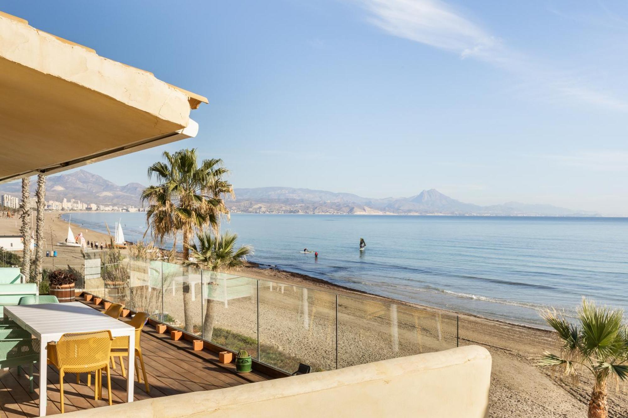 Excepcional Apartamento Amanecer Al Borde De Playa Y Mar, En Chalet Roquetes Аліканте Екстер'єр фото